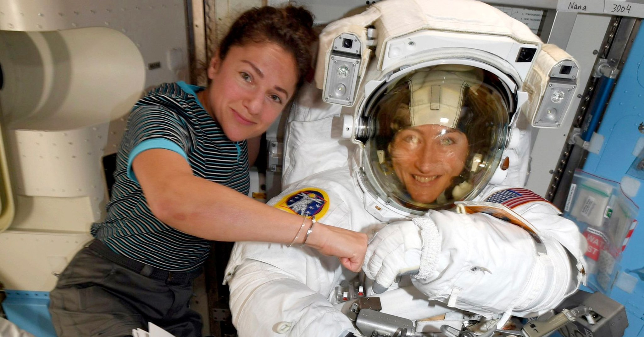 first all female spacewalk