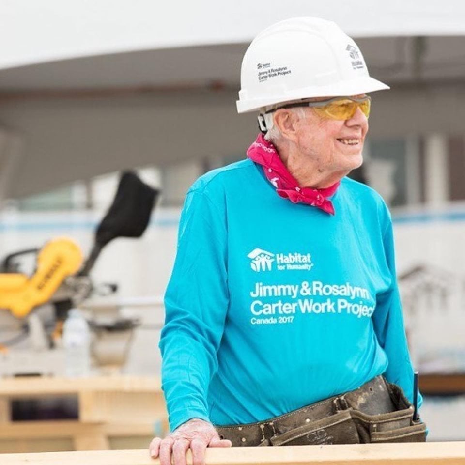 jimmy carter habitat for humanity carter work project