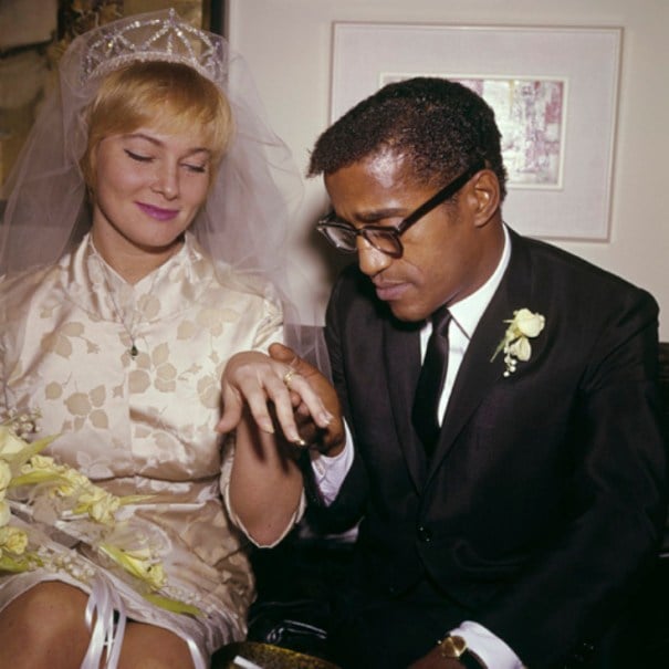 May Britt marrying entertainer Sammy Davis Jr.