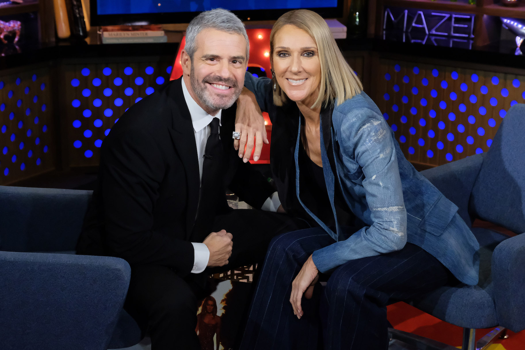 celine dion and andy cohen 