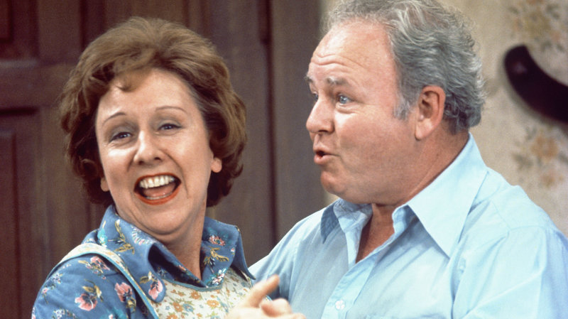 edith and archie bunker all in the family 