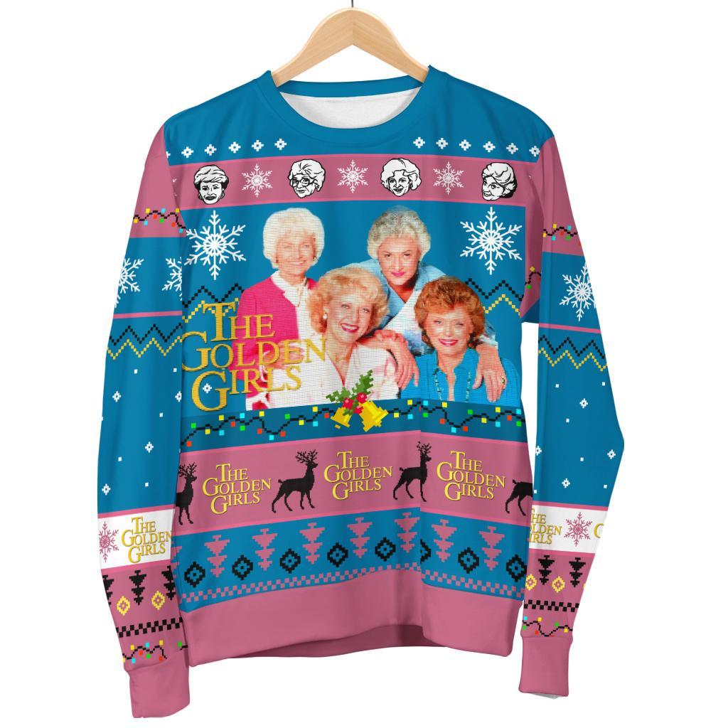 the golden girls ugly christmas sweater 