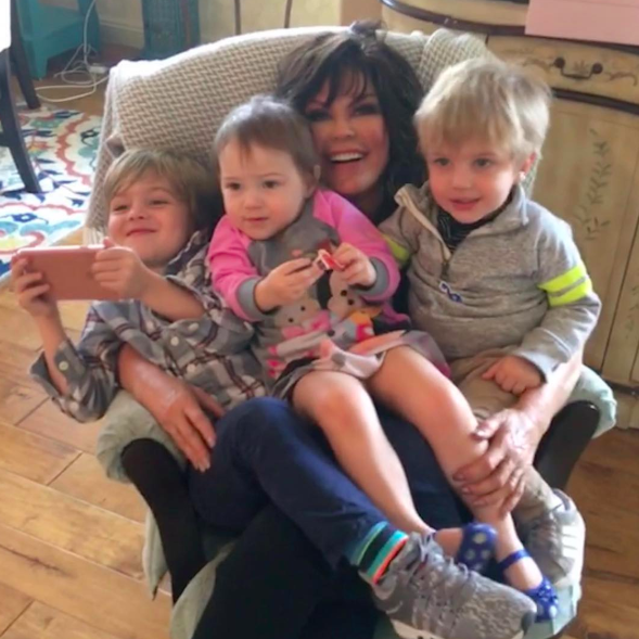 marie osmond photo with baby grandson