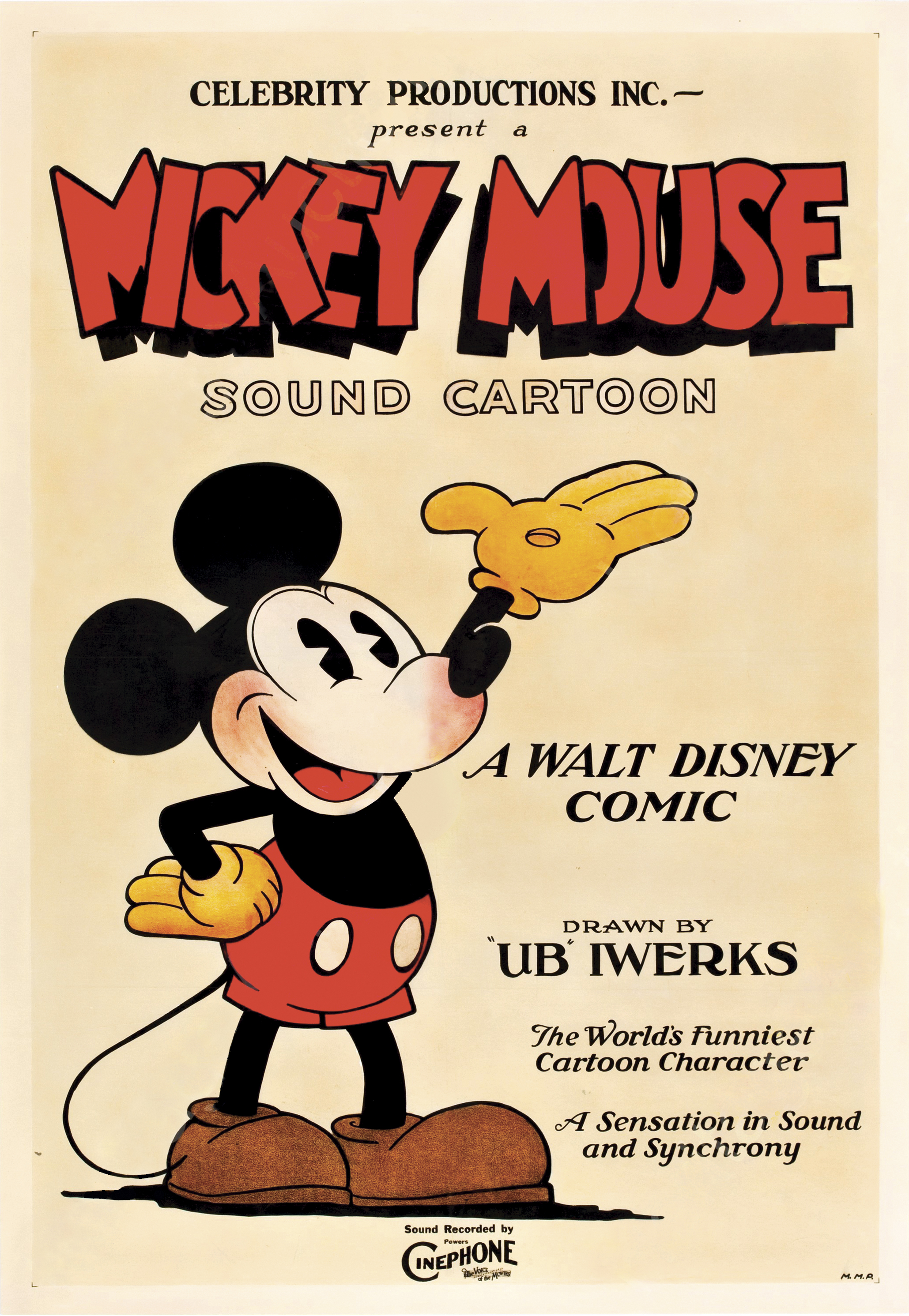 mickey mouse poster 
