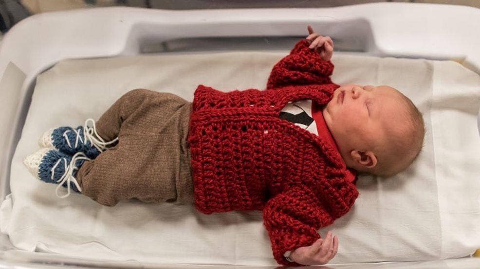newborn mister rogers outfit 