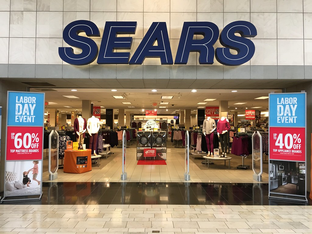 sears in a mall 