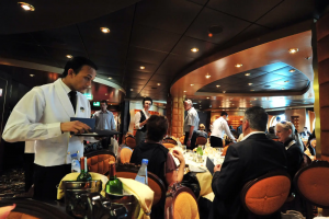 Cruise ship staff members have a secret area all for themselves