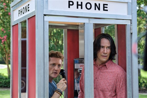keanu reeves alex winter phone booth bill and ted