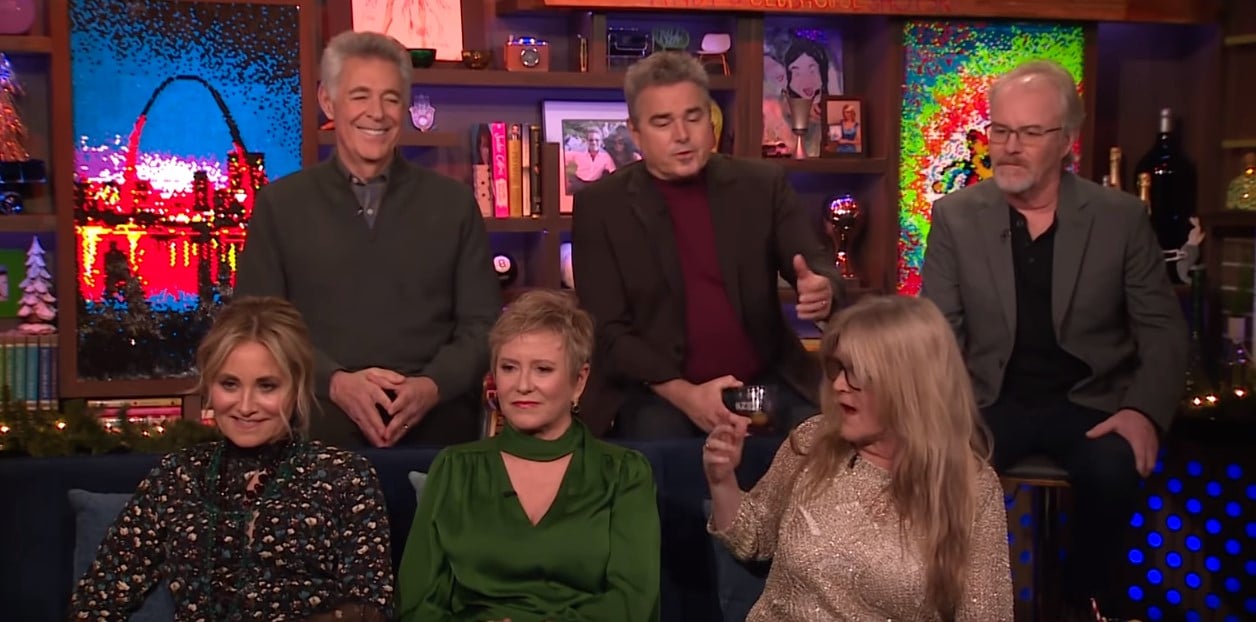 the brady bunch siblings on watch what happens live