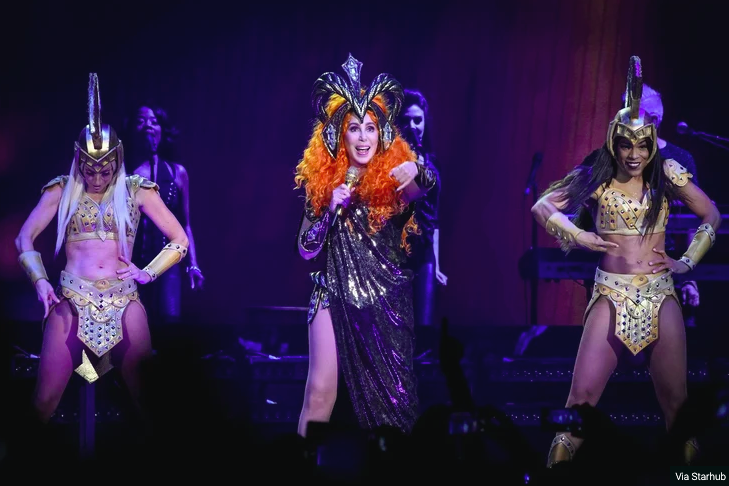 Cher stuns at MSG in new york