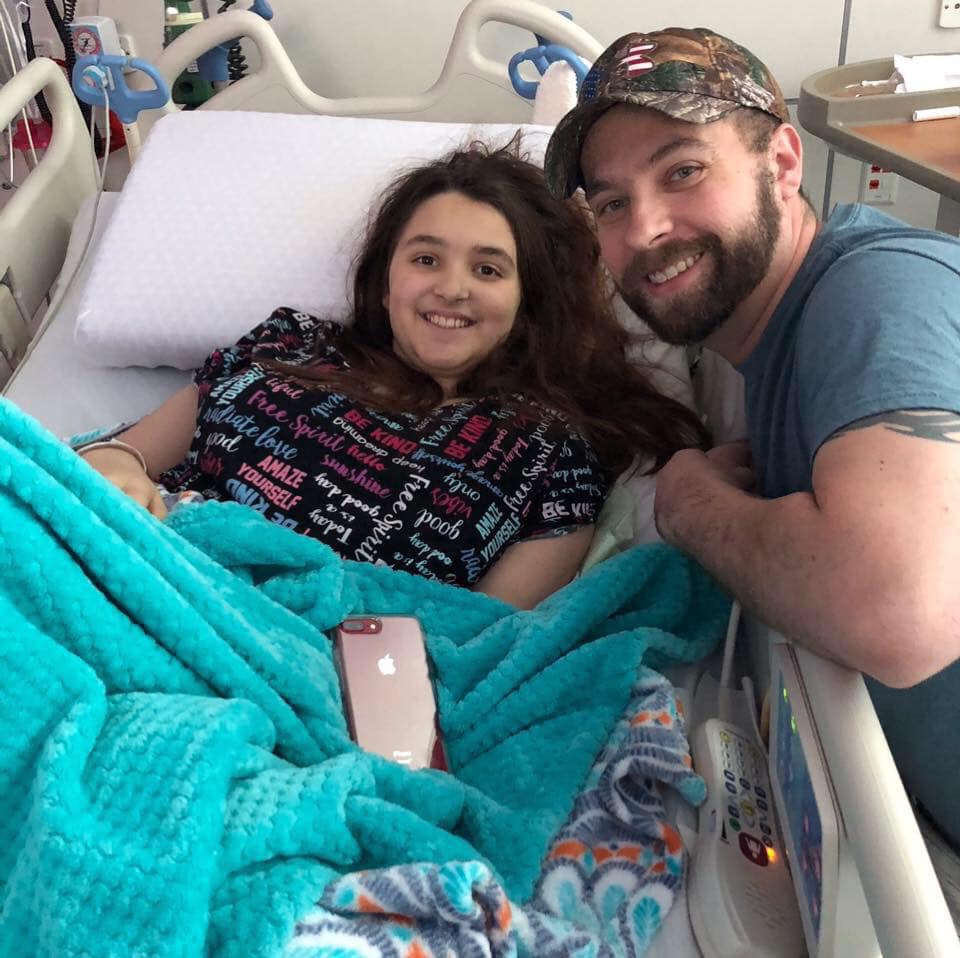 shawn and chloe cress in the hospital 