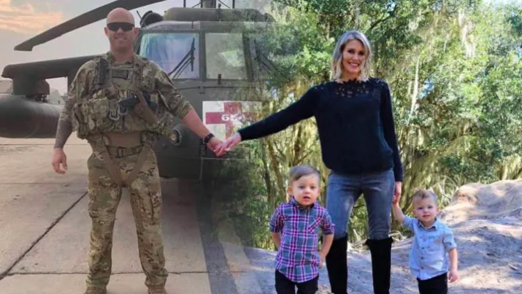 christmas card allows military family to reunite during holidays