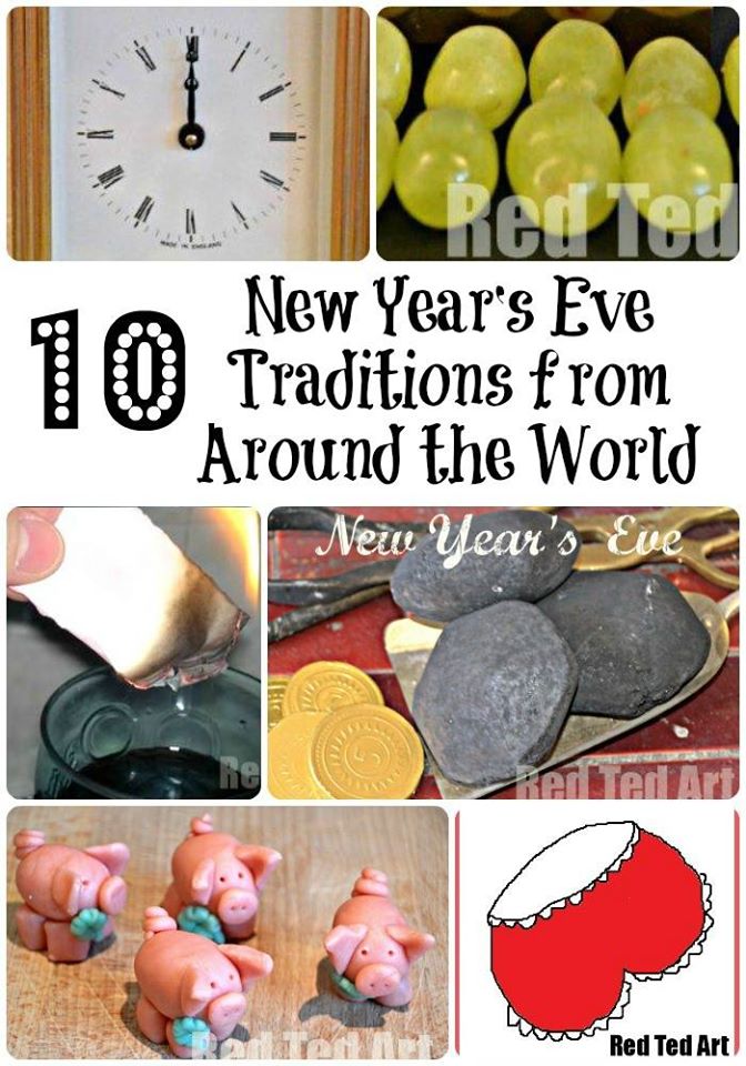 new years eve traditions from around the world 