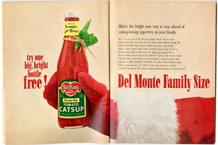 nostalgic santa ads
