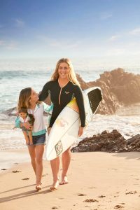 Caroline Marks, part of Team USA's debut into surfing at the Olympics, is supporting fellow surfer Joss Kendrick