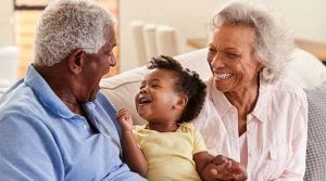 Grandparents can be unwavering with their love when parents have to be strict