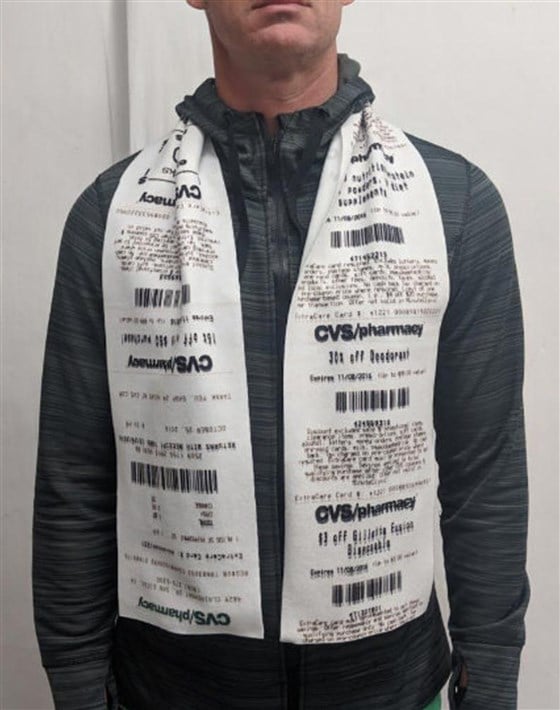 you can buy cvs receipt scarves
