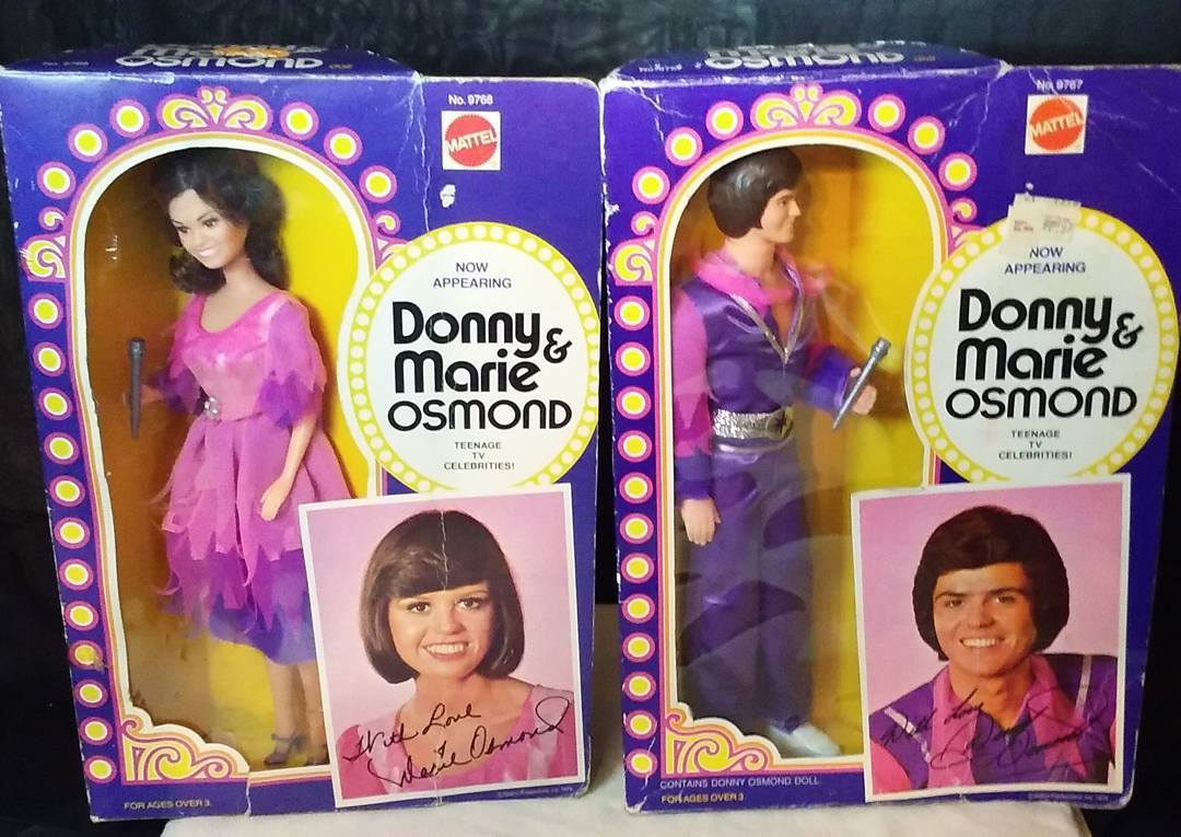 donny and marie osmond dolls 