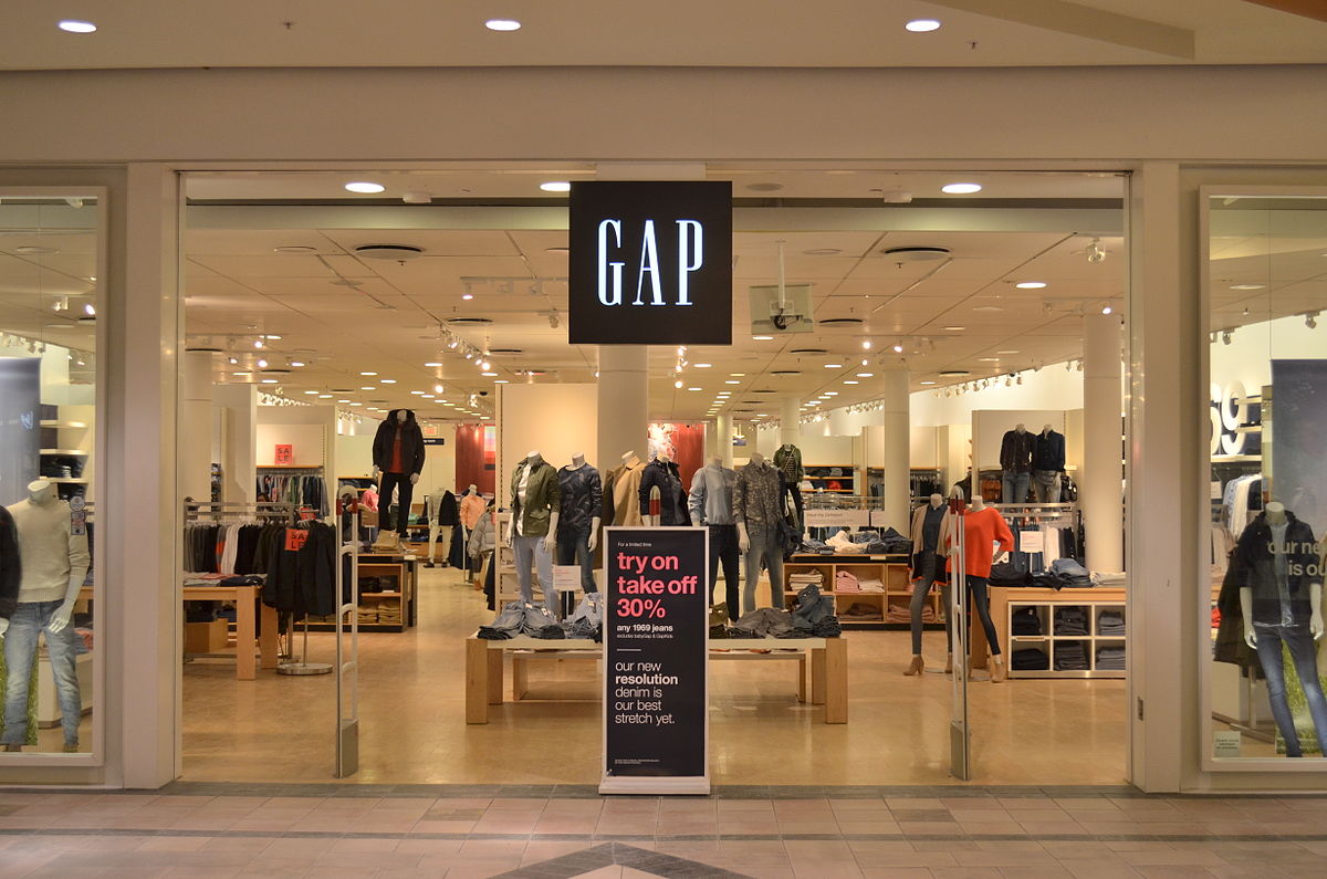 gap store mall 