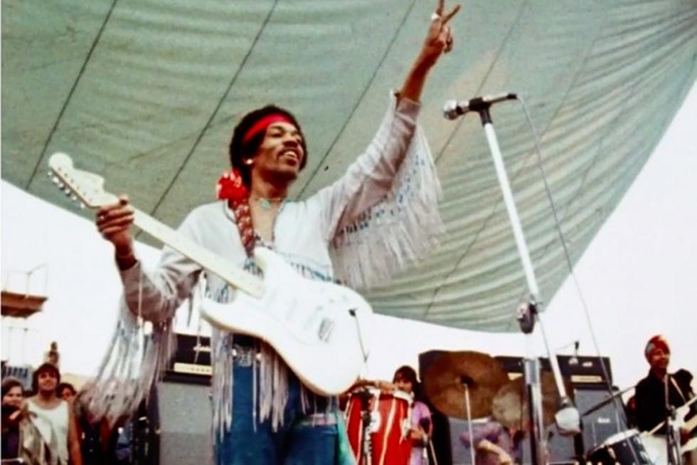 Jimi Hendrix Discusses Playing The National Anthem At Woodstock 