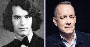 One of America's most beloved actors, Tom Hanks, then and now