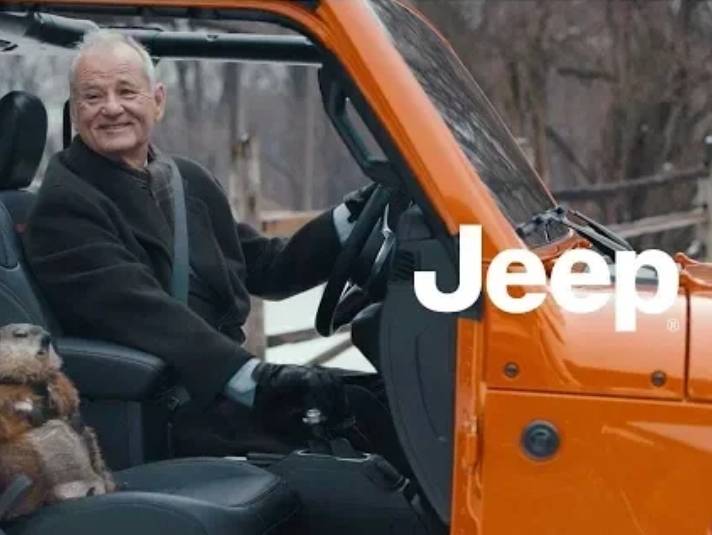 bill murray jeep commercial groundhog day 