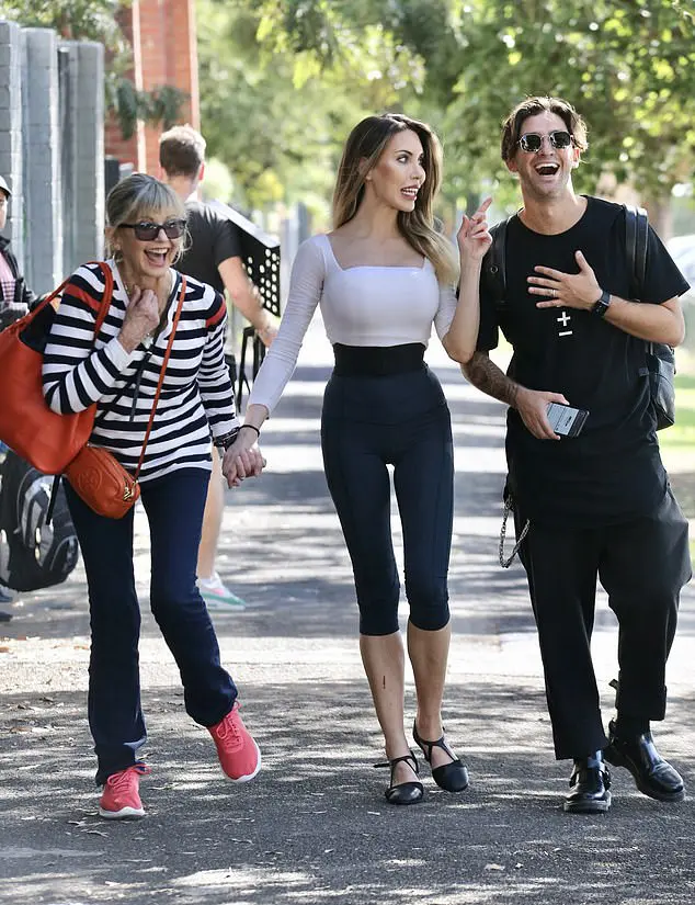 Olivia Newton-John Supports Daughter Chloe Lattanzi At Rehearsals For 'Dancing With The Stars'