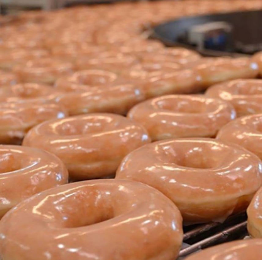 krispy kreme glazed donuts 