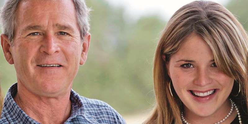 jenna bush hager conversation with dad about drinking