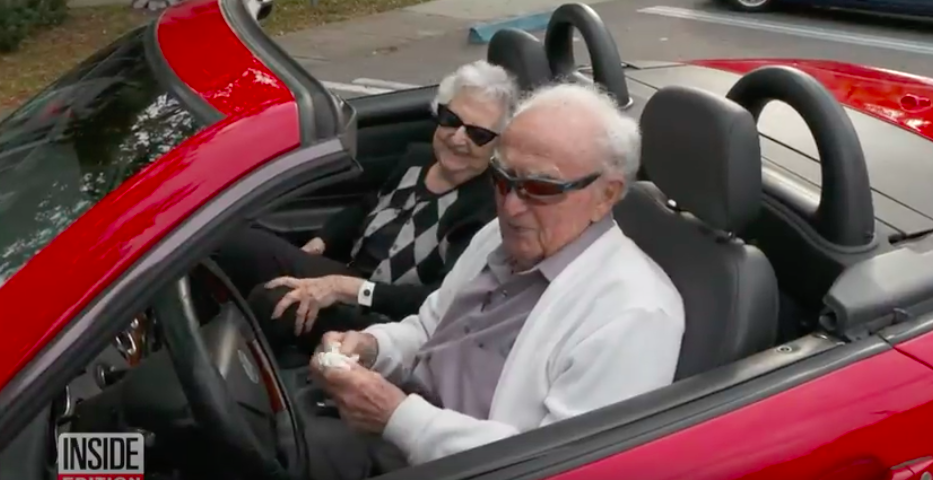Joe Newman 107-year-old driver 