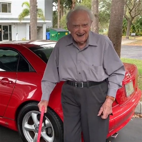 This 107-Year-Old Joe Newman Could Be The Oldest Driver In The Country