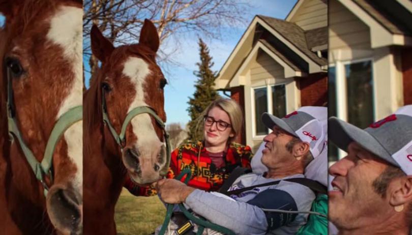 kansas cowboy kevin adkins gets to spend last day alive with his horse