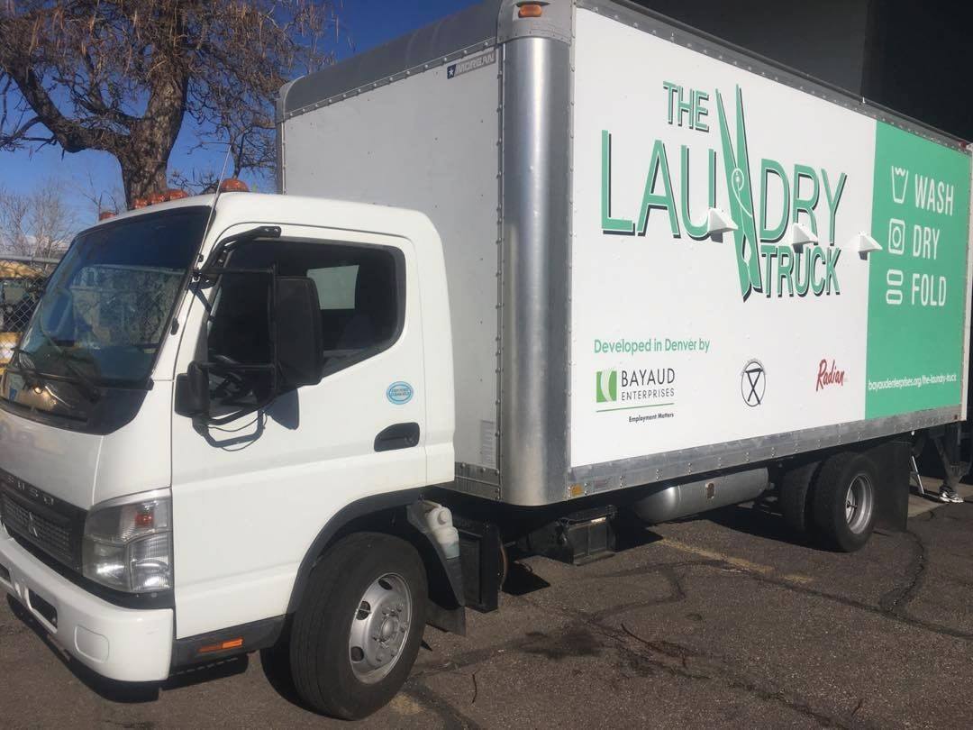 laundry truck for homeless 