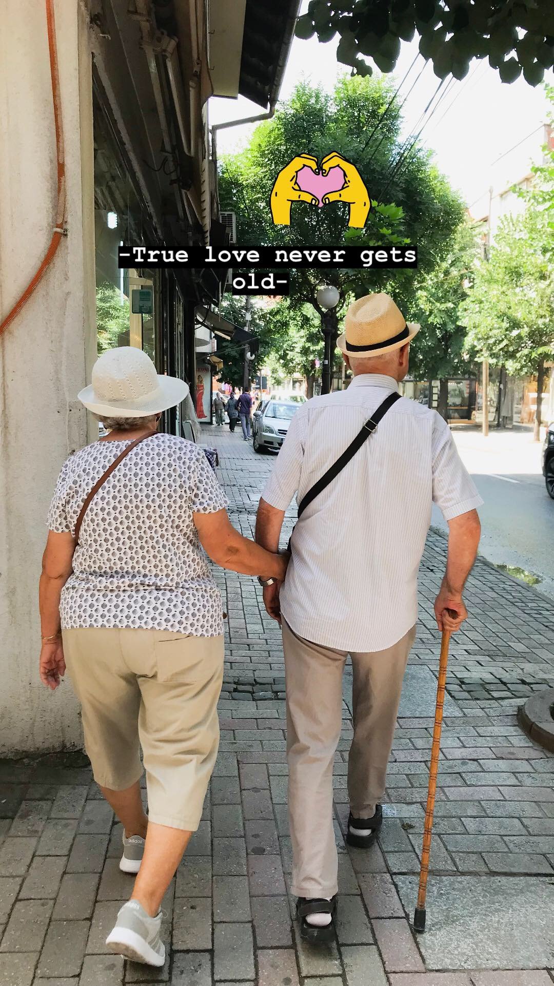 old couple in love 