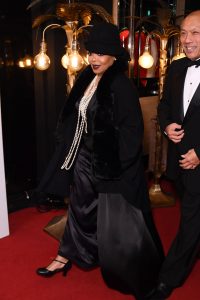 Even the venue at the Great Gatsby Gala perfectly matched Janet Jackson's themed outfit