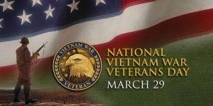 Several social media outlets shall have events, videos, and activities for veterans to stay engaged for National Vietnam War Veterans Day
