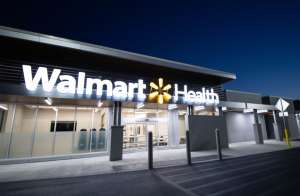 Walmart has already opened two health centers with a third on the way in time to help combat the coronavirus