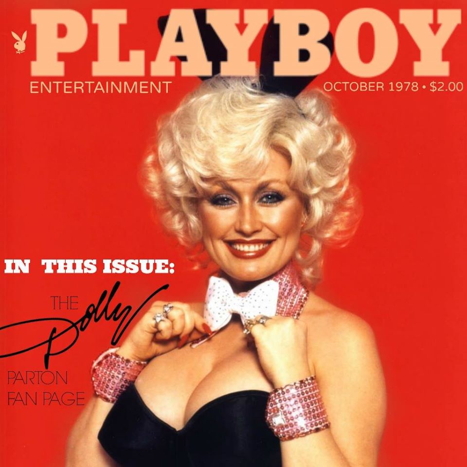 dolly parton playboy magazine cover 