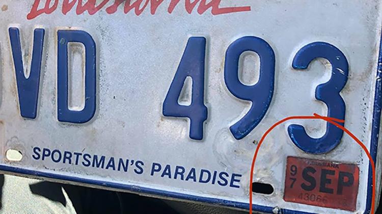 Driver Gets Pulled Over For Expired 1997 License Plate, His Response To Police Is Hilarious