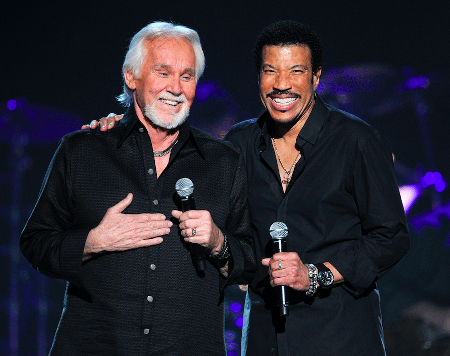 how kenny rogers and lionel richie became best friends