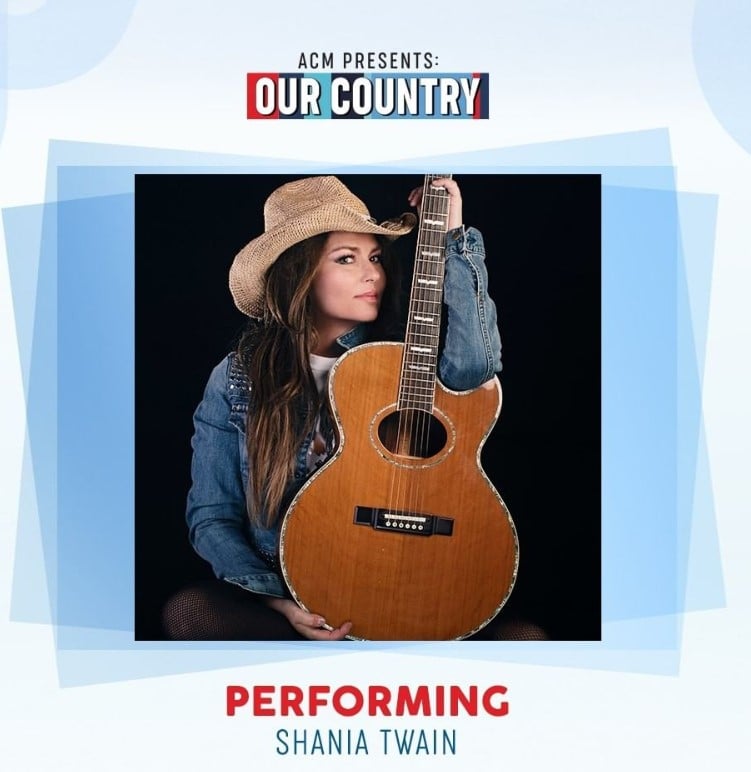 acm presents our country shania twain 