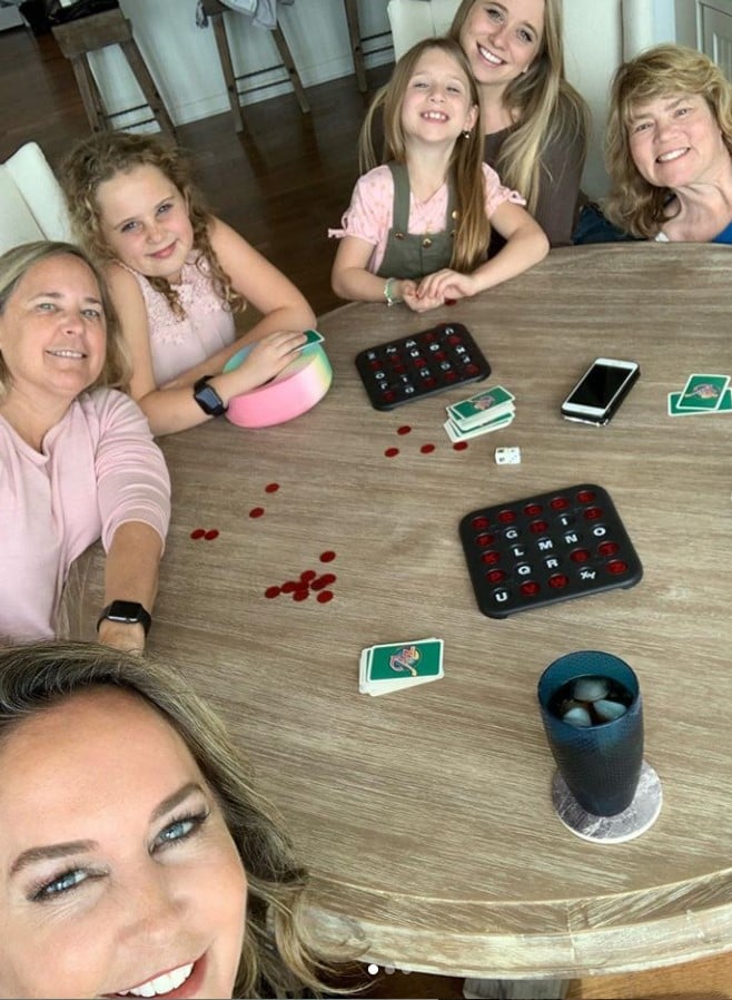 erin murphy and family playing games