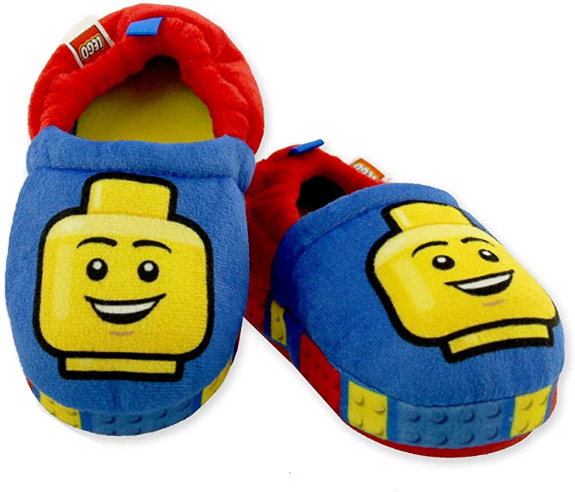 fun lego slippers on amazon 