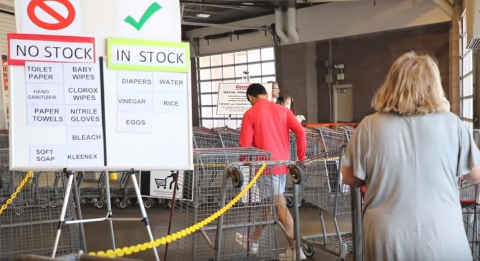 costco alerting customers what is in stock and out of stock