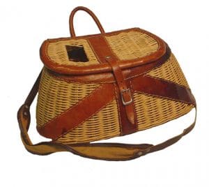 First, wicker bags such as the creel served useful purposes like carrying crustaceans