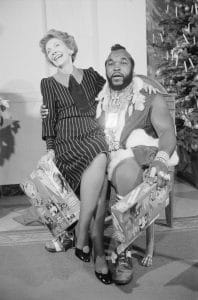 No friendship was quite like the one between Nancy Reagan and Mr. T