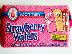 Voortman, a Canadian-based sweets provider, offers a popular brand of sugar wafers