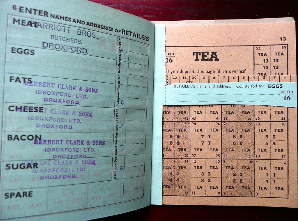 ration book wwii