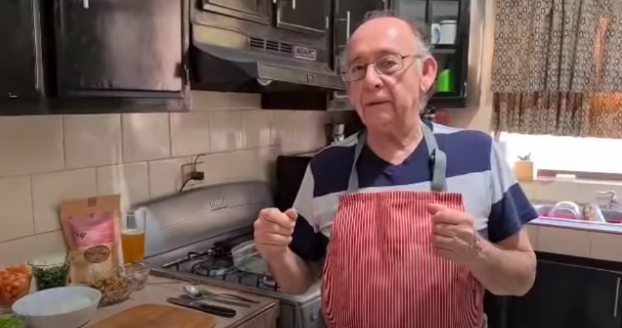 79-Year-Old Starts YouTube Cooking Channel After Losing His Job Due To Coronavirus