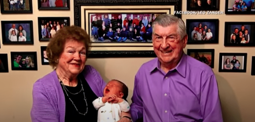 Couple Celebrates 61 Years Of Marriage And Birth Of Their 102nd Grandchild